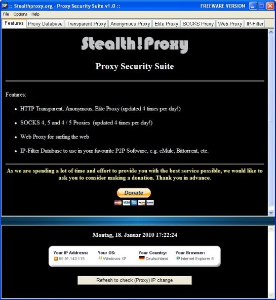 proxy list, free socks and http elite server, web proxy